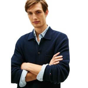 Tommy Hilfiger Fisherman Rib Coach Jacket